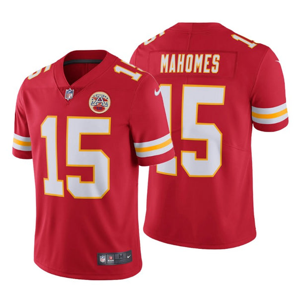 Men's Kansas City Chiefs Patrick Mahomes II Red Limited Jersey