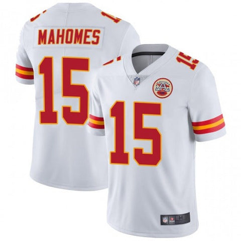 Men's Kansas City Chiefs Patrick Mahomes II White Limited Jersey