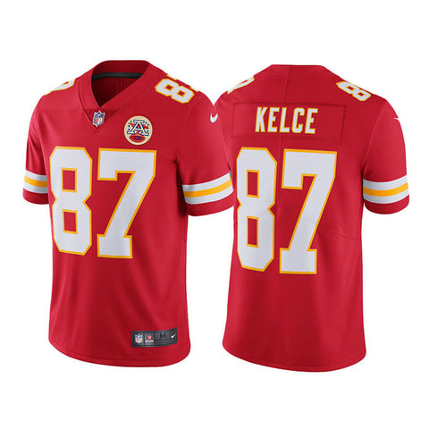 Men's Kansas City Chiefs Travis Kelce Red Limited Jersey