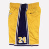 Men's Kobe Bryant Shorts Yellow, Bryant Mens Basketball Shorts Stitched