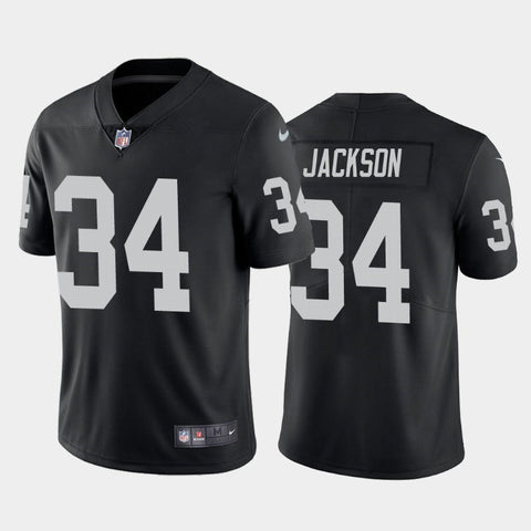 Men's Las Vegas Raiders Bo Jackson Black Limited Jersey