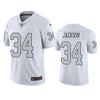 Men's Las Vegas Raiders Bo Jackson White Color Rush Limited Jersey