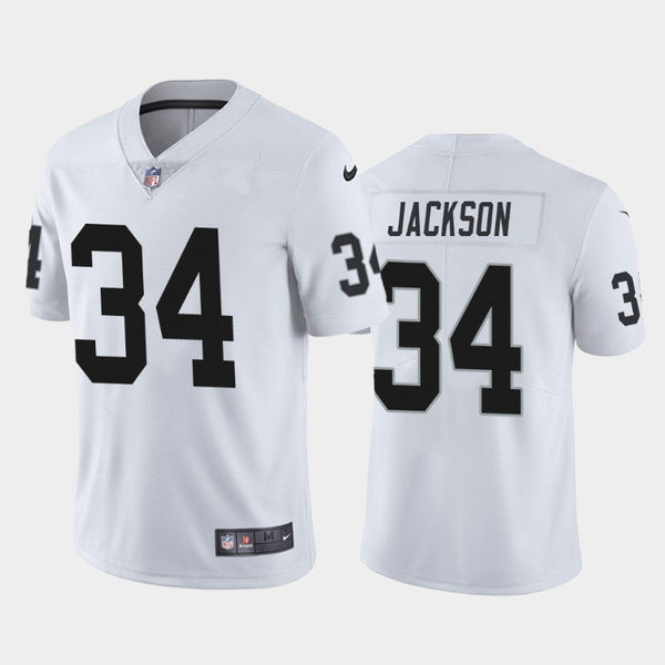 Men's Las Vegas Raiders Bo Jackson White Limited Jersey