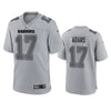 Men's Las Vegas Raiders Davante Adams Gray Atmosphere Fashion Limited Jersey