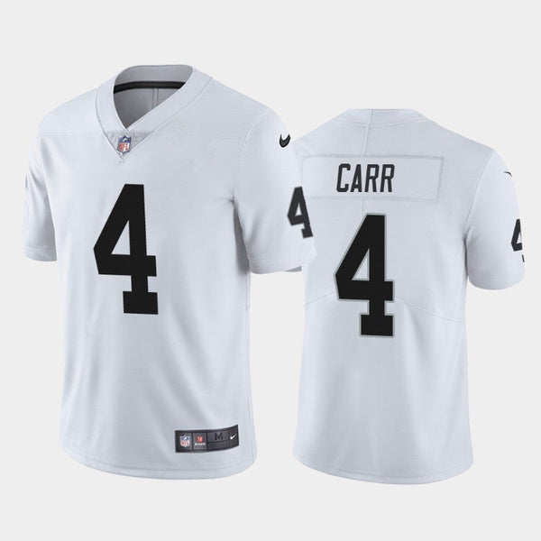 Men's Las Vegas Raiders Derek Carr White Limited Jersey