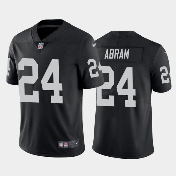 Men's Las Vegas Raiders Johnathan Abram Black Limited Jersey