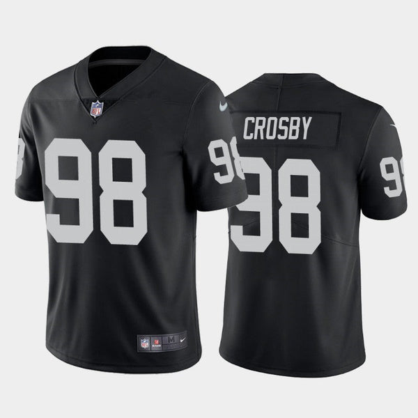 Men's Las Vegas Raiders Maxx Crosby Black Limited Jersey