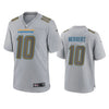 Men's Los Angeles Chargers Justin Herbert Gray Atmosphere Fashion Limited Jersey