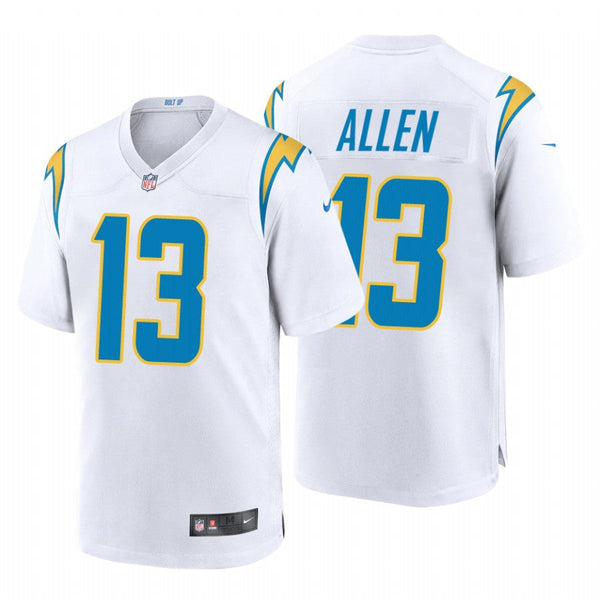 Men's Los Angeles Chargers Keenan Allen White Limited Jersey