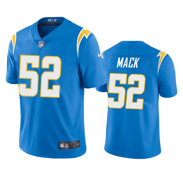 Men's Los Angeles Chargers Khalil Mack Blue Limited Jersey