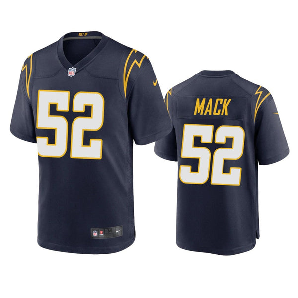 Men's Los Angeles Chargers Khalil Mack Navy Limited Jersey