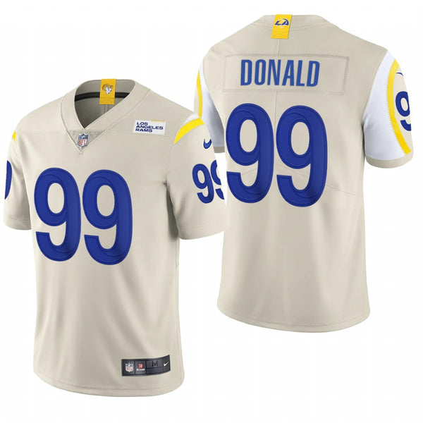 Men's Los Angeles Rams Aaron Donald Bone Limited Jersey