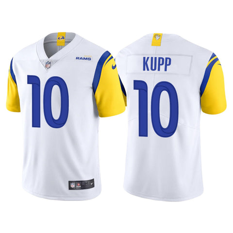 Men's Los Angeles Rams Cooper Kupp White Throwback Limited Jersey