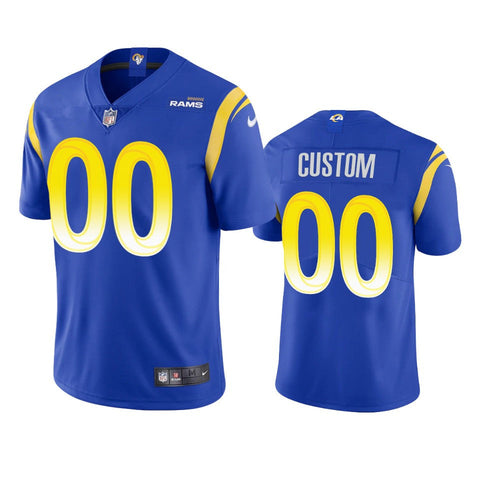 Men's Los Angeles Rams Custom Limited Jersey