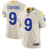 Men's Los Angeles Rams Matthew Stafford Bone Limited Jersey