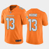 Men's Miami Dolphins Dan Marino Orange Color Rush Limited Jersey