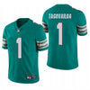 Men's Miami Dolphins Tua Tagovailoa Aqua Alternate Limited Jersey