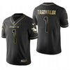 Men's Miami Dolphins Tua Tagovailoa Black Golden Limited Jersey