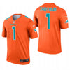 Men's Miami Dolphins Tua Tagovailoa Orange Inverted Limited Jersey