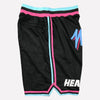Men's Miami Heat Black mamba Shorts, Heat Mens Basketball Shorts Stitched