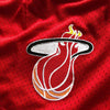 Copy of Men's Miami Heat Shorts red Miami Heat Mens Basketball Shorts Stitched