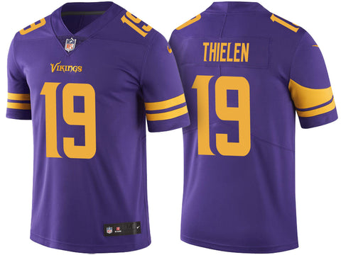 Men's Minnesota Vikings Adam Thielen Purple Color Rush Limited Jersey