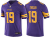 Men's Minnesota Vikings Adam Thielen Purple Color Rush Limited Jersey