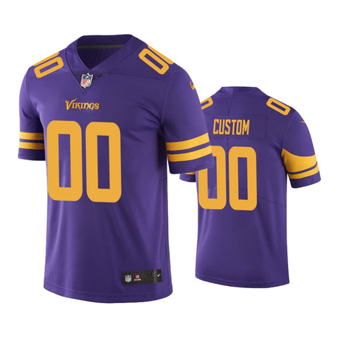 Men's Minnesota Vikings Custom Limited Jersey