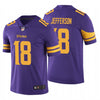 Men's Minnesota Vikings Justin Jefferson Purple Color Rush Limited Jersey