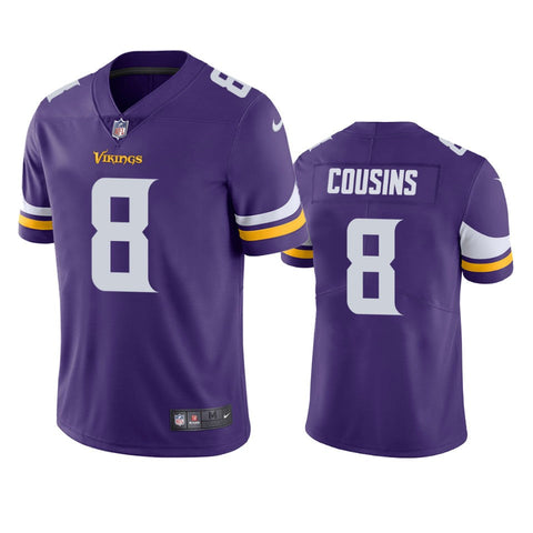 Men's Minnesota Vikings Kirk Cousins Purple Limited Jersey