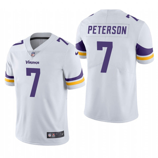 Men's Minnesota Vikings Patrick Peterson White Limited Jersey