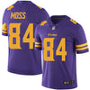 Men's Minnesota Vikings Randy Moss Purple Color Rush Limited Jersey