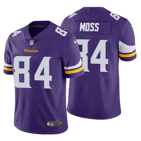 Men's Minnesota Vikings Randy Moss Purple Limited Jersey