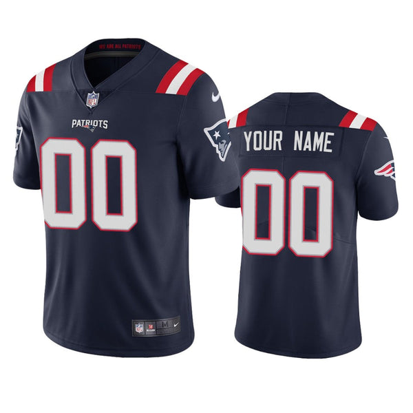 Men's New England Patriots Custom Limited Jersey