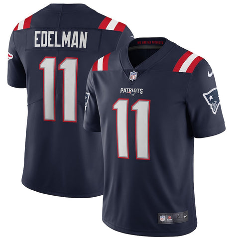 Men's New England Patriots Julian Edelman Navy Limited Jersey