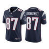 Men's New England Patriots Rob Gronkowski Navy Limited Jersey