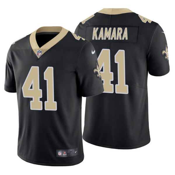 Men's New Orleans Saints Alvin Kamara Black Limited Jersey