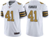 Men's New Orleans Saints Alvin Kamara White Color Rush Limited Jersey