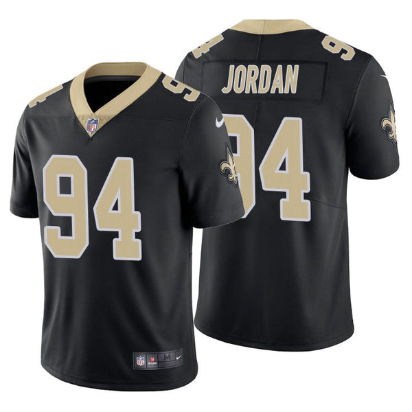 Men's New Orleans Saints Cameron Jordan Black Limited Jersey