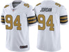 Men's New Orleans Saints Cameron Jordan White Color Rush Limited Jersey
