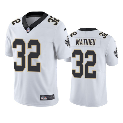 Men's New Orleans Saints Tyrann Mathieu White Limited Jersey