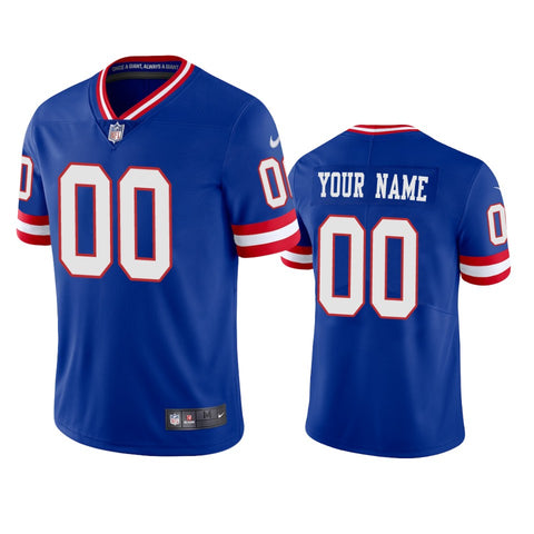 Men's New York Giants Custom Limited Jersey