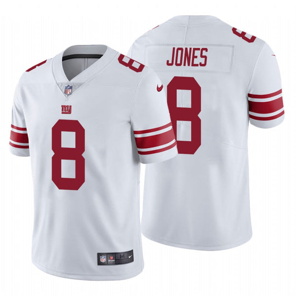 Men's New York Giants Daniel Jones White Limited Jersey