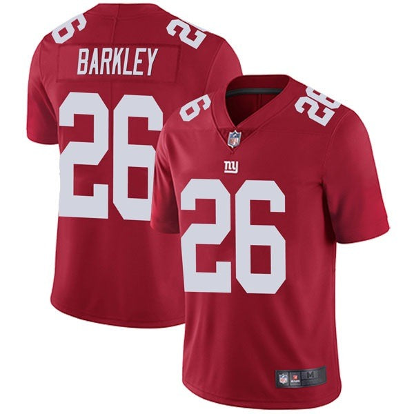 Men's New York Giants Saquon Barkley Red Limited Jersey