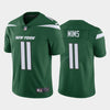 Men's New York Jets Denzel Mims Green Limited Jersey