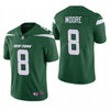 Men's New York Jets Elijah Moore Green Limited Jersey