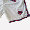 Men's New York Knicks Shorts White, Knicks Mens Basketball Shorts Stitchedvv