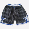 Men's Orlando Magic Shorts black Magic Mens Basketball Shorts Stitched