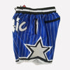 Men's Orlando Magic Shorts blue Magic Mens Basketball Shorts Stitched