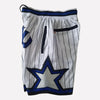 Men's Orlando Magic Shorts White Magic Mens Basketball Shorts Stitched